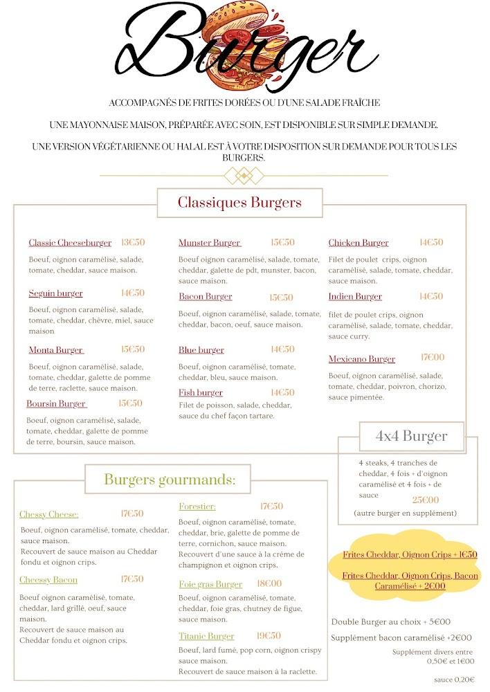 Le soleil d'or - Menu Image 3